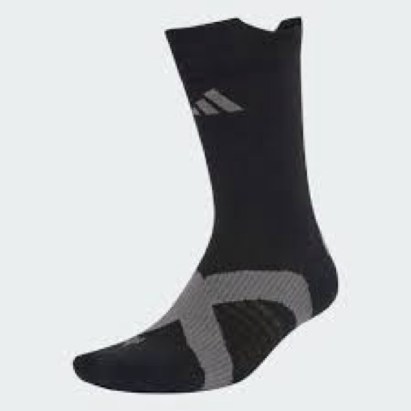 Adidas Crew Socks Trio - Purple, Teal, Black - Picture 1 of 5